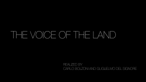 The voice of the land 3