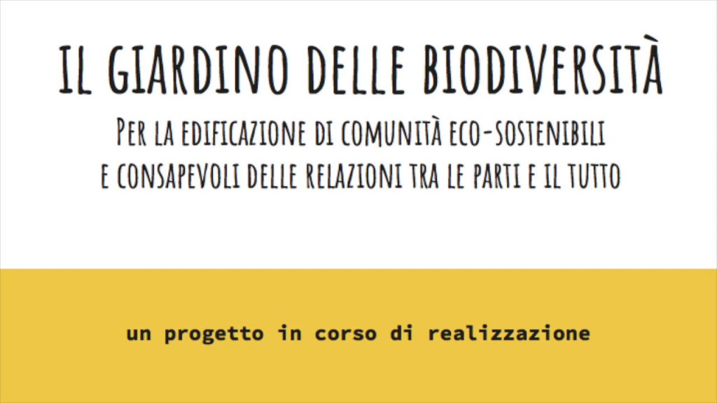 Il giardino delle biodiversità 1